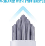Lumkew Grout Brush Cleaning, 4 Pcs Grout Cleaner Scrubber for Tile Floors - Image 3