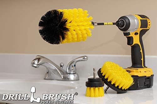 Bathroom Cleaning Brush Set - Cleaning Tools for Drill - Shower Scrubber - Image 6