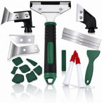 6-in-1 Silicone Sealant Removal Tool Kit, Multi-Function Caulk Remover & Grout Scraper Set for Bathroom, Kitchen, Tile, Shower, Sink & Window Cleaning and Repair. by STPCTOU