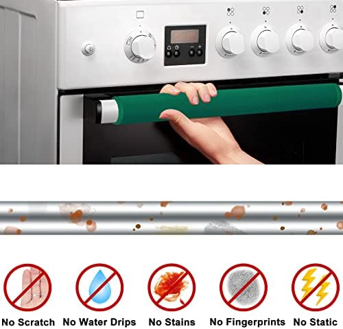 7Pcs Refrigerator Door Handle Cover Washable Kitchen Appliance Decor Handles Fridge Oven Microwave Dishwasher Antiskid Protector, Keep Off Fingerprints Food Stains - Image 3