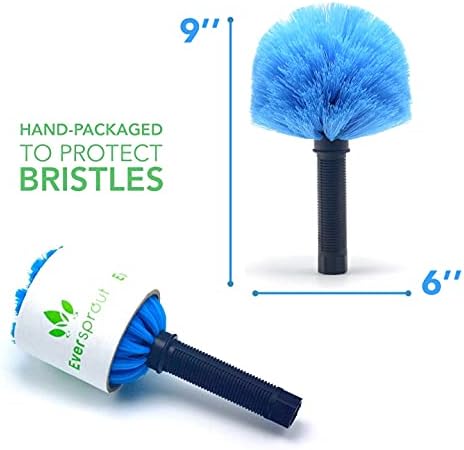 EVERSPROUT Twist-On Cobweb Duster, No Pole, Medium-Stiff Bristles - Image 3