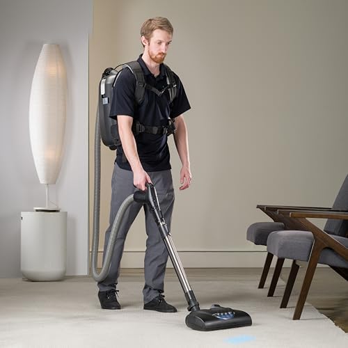 Prolux X8 Elite Backpack Vacuum with Electric Power Nozzle – Lightweight Deep-Cleaning Backpack Vacuum for Carpet & Hard Floors, Commercial & Home Use - Image 2