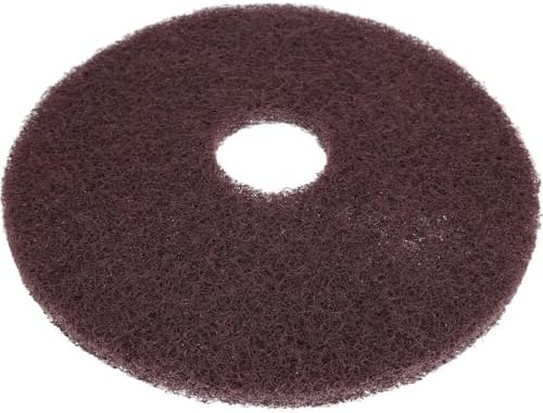 PRO SOURCE Extra Heavy Duty Floor Stripping Pads: 5 Pack, Maroon Extra Coarse Polyester, 15" Diameter - Image 4