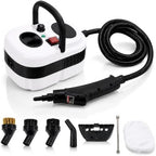 Pressurized Handheld Steam Cleaner, 221°F High-Temp Steamer for Deep Cleaning, Chemical-Free for Pets & Kids, 10-Piece Accessory Kit for Car, Couch, Grout, Tile & Floor by Unknown