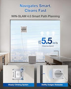 ECOVACS WINBOT W2S Omni Window Cleaning Robot, 6-in-1 Multifunction Station - Image 6