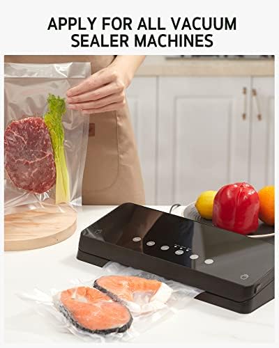 Syntus 100 Pcs Vacuum Sealer Bags for Food, Gallon Size 11x16, BPA Free - Image 7