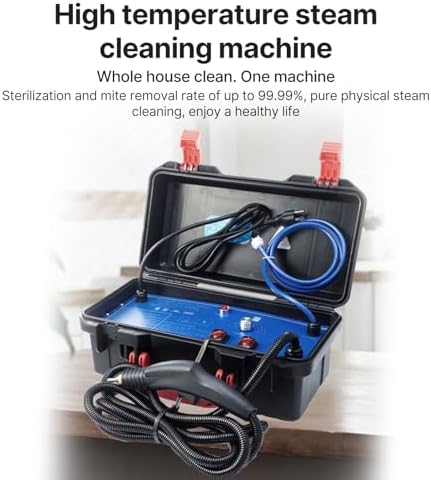 1700W High Pressure Steam Cleaner, Handheld Tankless Steamer - Image 5