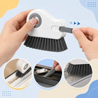 2 Pcs Window Track Cleaner Brush, Window Sill Cleaner Tool with Scraper - Image 7