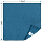 HOMEXCEL 50PK Microfiber Cleaning Cloth, Cleaning Rag for Home, 11.5x11.5in - Image 7