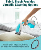 BEAUTURAL Steamer for Clothes, Handheld Garment Fabric Wrinkle Remover - Image 6