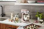 KitchenAid Artisan, 5-Qt Tilt Head Stand Mixer, KSM150PS, Feather Pink - Image 6