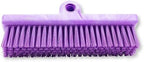 SPARTA 40423EC68 Plastic Floor Scrub Brush, Wall Brush, Equipment Brush with Nonabsorbent Bristles for Industrial Kitchens, Hospitals, Commercial Cleaning, 10 Inches, Purple, (Pack of 2) - Image 3