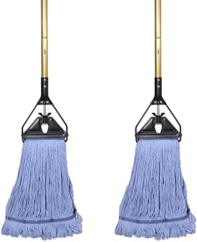 Midoneat Commercial Industrial Heavy Duty Mop with Long Handle,2packs by Midoneat