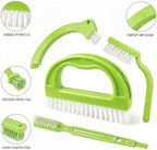 Grout Cleaning Brush Set, 4-Piece Tile Scrubbing Tool Kit for Narrow Gaps and Corners, Durable PP Plastic Crevice Cleaner for Bathroom Shower and Kitchen Backsplash (Set of 4) - Image 6