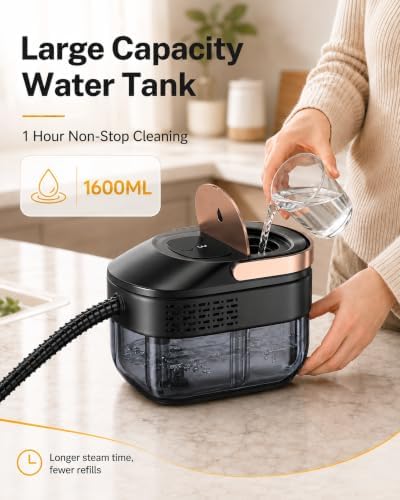 Steam Cleaner for Home，9-IN-1 Handheld Steam Cleaner with 3 Steam Levels - Image 4