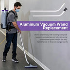 101338 1.5" Vacuum Wand Replacement 2 Piece Aluminum S-Wand Compatible with Proteam Backpack Commercial Vacuum Parts & Accessories, Also Compatible with Hoover Backpack C2401 - Image 7
