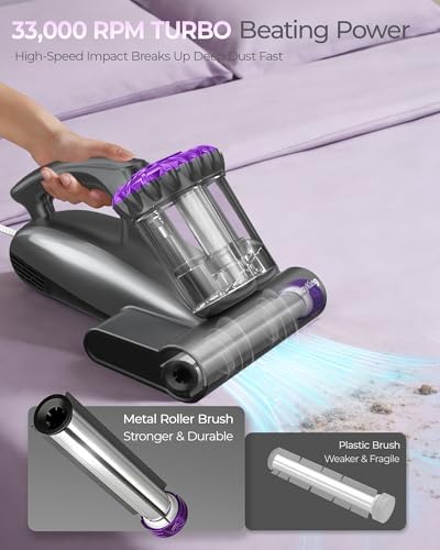 Mayking Mattress Vacuum Cleaner with UV-C for Bed Deep Clean, Model MV02 - Image 5
