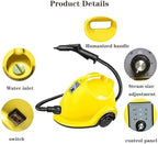 1.6L Steam Cleaner Handheld, 1800W for Deep Cleaning Floors, Couches & Cars - Lightweight Steamer with Safety Lock, No Chemicals Needed, 6 Tools for Grout, Windows & Upholstery (Standard) - Image 5