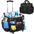 Ytonet XXL Rolling Cleaning Caddy, Large Cleaning Caddy with Wheels by YTONET