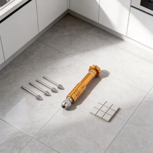 for tile Grout Cleaning Tool Set, Professional Screwdriver-Style Scraper for Easy Stain Removal - Image 4