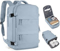 coofay Large Travel Backpack For Women Men Airline Approved Carry On Backpack Flight Approved Waterproof Sports Luggage Backpack Casual Daypack Hiking Backpack Grey Blue by coofay