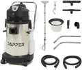 Dapper Supply Commercial 4-in-1 Wet/Dry Vacuum & Carpet Extractor, Carpet & Upholstery Cleaner, 100 PSI, 2.6 Gal. Solution Tank, 8 Gal. Recovery Tank, 2-Year Warranty by DapperSupply