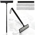 16-59" Telescopic 2-in-1 Window & Shower Squeegee for Glass Doors by Unknown