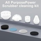 Dreazu - Replaceable Brush Heads - Scrubber Brush for Bathroom, Kitchen, Tile Grout, Bathtub, Shower, Sink, Toilet & Car Cleaning - Image 4