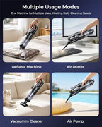 Cordless Handheld Vacuum Cleaner, 2-in-1 Vacuum & Blower, 36000Pa Suction Brushless Motor, Car Vacuum with LED Light, Lightweight, Portable for Car, Home, Office and Outdoor Use, Black - Image 5