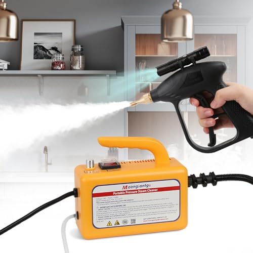 Moongiantgo 1700W Handheld Steam Cleaner Powerful Steamer for Cleaning by Moongiantgo