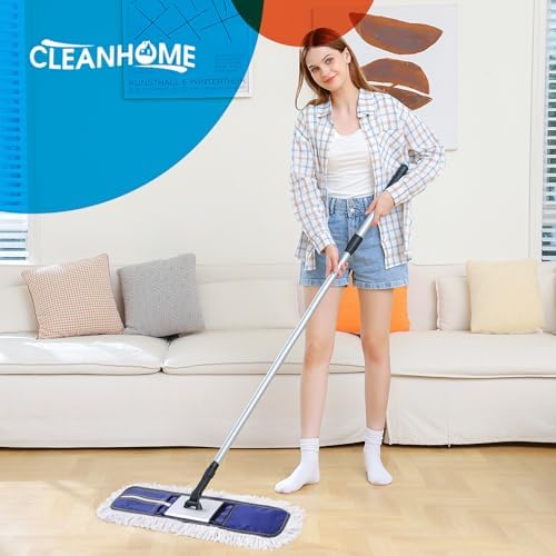 CLEANHOME 24" Commercial Dust Mop for Floor Cleaning Heavy Duty - Image 2