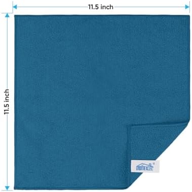 HOMEXCEL 24PK Microfiber Cleaning Cloth, Cleaning Rag for Home, 11.5x11.5in - Image 2