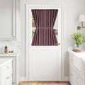 Vatge Half Curtains for Windows Small Door Window Curtains for Glass Door, 1 Panel, W54 x L40, Nostalgia Rose by Vatge