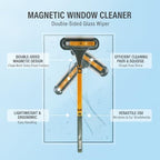 for Home Windows and Car Windshields: Double-Sided Magnetic Glass Cleaner Wiper Tool (1 Piece) - Image 5