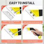 18pcs Grout Removal Tool with Upgraded Handle Removal Tool with Cleaning Brush Effortless Tile Grout Cleaner for Bathroom, Shower, Floor Repair - Image 5