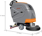 Pennon N3Plus 20" Self-Propelled Floor Scrubber Kit, 18" Red Pad for Epoxy - Image 5