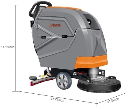 Pennon N3Plus 20" Self-Propelled Floor Scrubber Kit, 18" Red Pad for Epoxy - Image 5