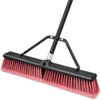 TidyBliss 24” Large Push Broom Outdoor Heavy Duty with 63” Long Handle by TidyBliss
