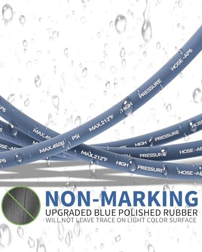 Pressure Washer Hose 75FT 3/8" ID Steel Wire Braided Swivel Quick Connector - Image 5