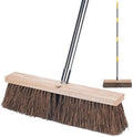 Heavy Duty 18" Push Broom with 65" Long Handle for Outdoor and Commercial by NICOFPHY