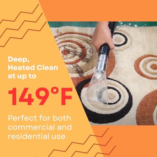SM18H Heated Carpet Extractor, 160 PSI, 149°F - Image 2