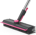 AIR U+ Floor Scrub Brush with Long Handle, 3-in-1 Rotating Head & Squeegee by AIRU
