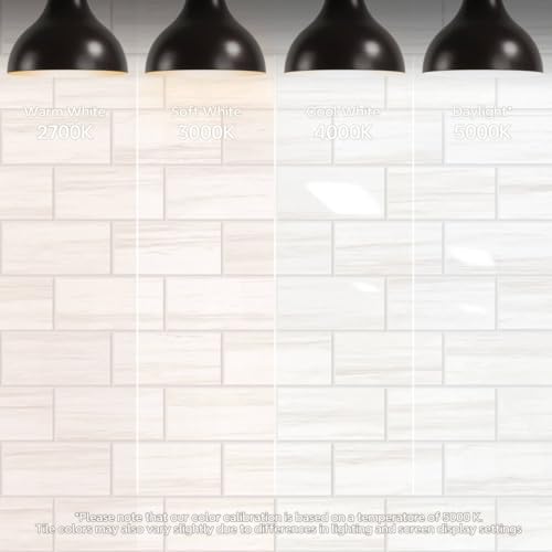 STICKGOO Peel and Stick Backsplash on Subway Tiles, Glossy Dolomite White - Image 4