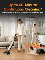 DREAME Aero Pro Wet Dry Vacuum Mop, Ultra-Slim with Hot Self-Cleaning/Self-Drying, 0 Hair Tangle Great for Pet Owner, Powerful Wet Dry Vacuum with 60min Runtime, Pick-up & Mop at The Same Time - Image 6