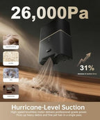 Touchless Vacuum Dustpan, 26kPa Suction, Bagged, Auto/Manual Mode - Image 4