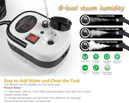 Foandbevi 7 in 1 Steam Cleaner 2500W High Pressure Steamer for Cleaning - Image 4