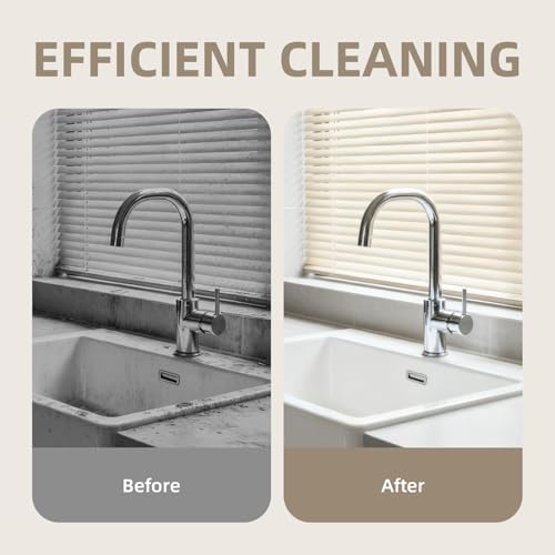 CLEANGOR Grout Cleaner Brush V Shape, Stiff Grout Cleaning Brushes for Tile - Image 6