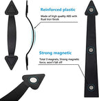 Magnetic Garage Door Accents Hardware with 4 Faux Hinges and 2 Handles - Image 3