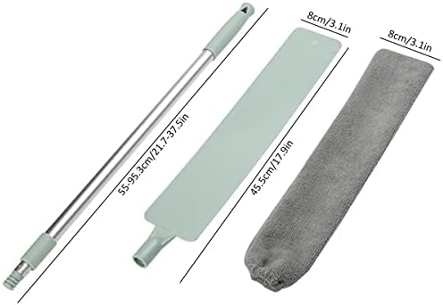 Retractable Gap Dust Cleaner, Microfiber Duster with Long Handle, Under Appliance Cleaning Gadgets, Removable Washable Telescopic Dust Brush for Wet and Dry - Image 7