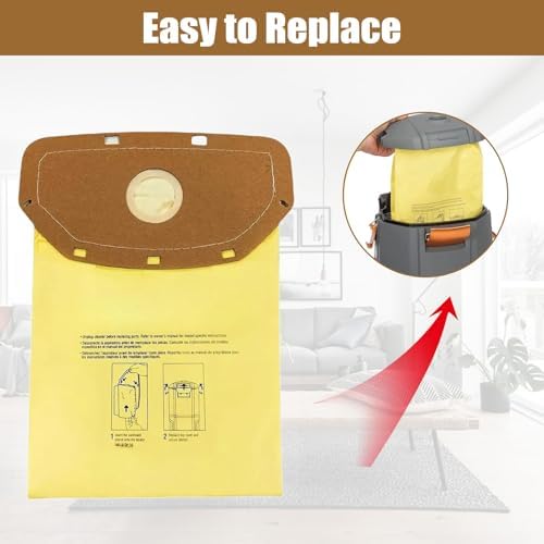 15 Pack AH10232 Type CB1 Vacuum Bags for Hoover Backpack Vacuum - Image 5